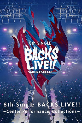 櫻坂46『Sakurazaka46 8th Single BACKS LIVE!! ～Center Performance Collections～』 movie poster
