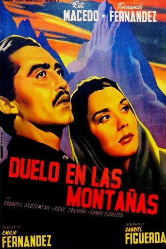 Duelo en las montañas movie poster