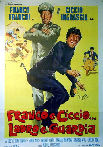 Franco and Ciccio... Robber and Cop movie poster