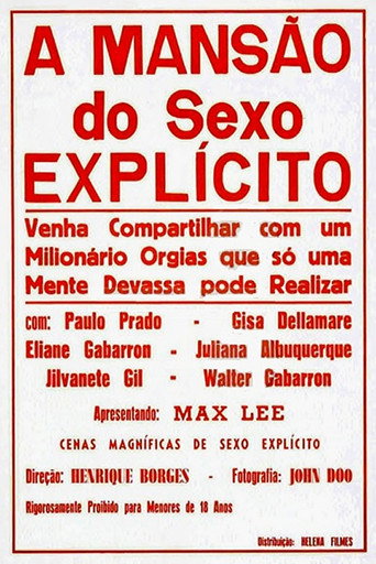 A Mansão do Sexo Explícito movie poster