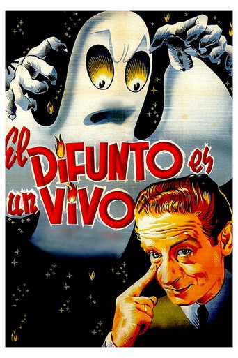 El difunto es un vivo movie poster