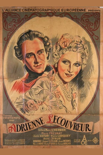Adrienne Lecouvreur movie poster