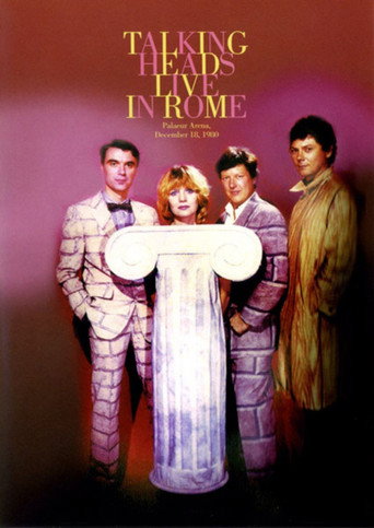 Talking Heads: Live in Rome movie poster
