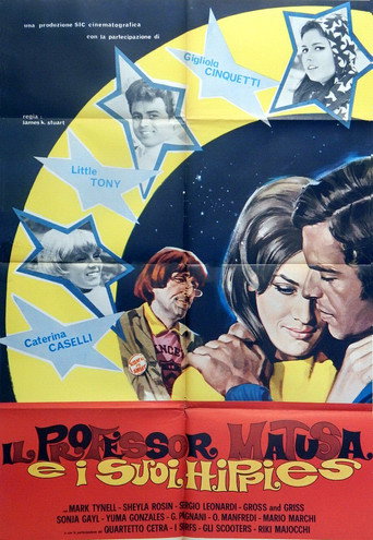 Il professor Matusa e i suoi hippies movie poster