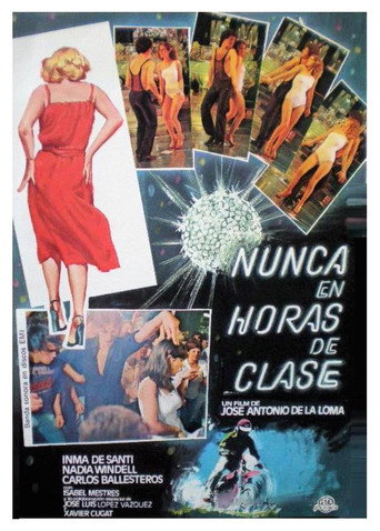 Nunca en horas de clase movie poster