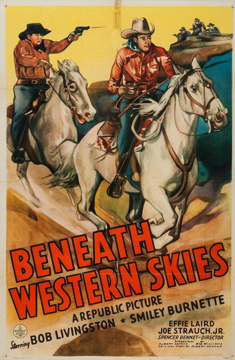 Beneath Western Skies movie poster