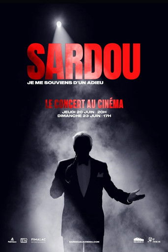 Michel Sardou : Je me souviens d'un adieu movie poster