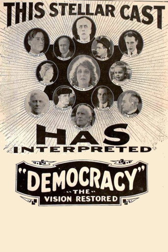 Democracy: The Vision Restored movie poster