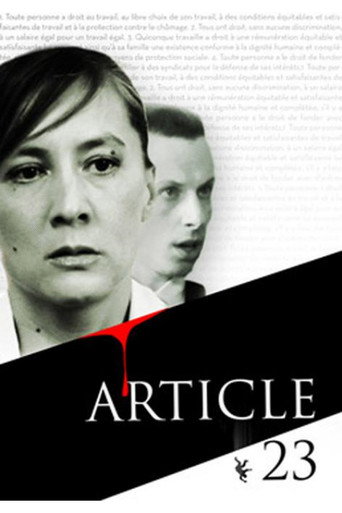 Article 23 movie poster