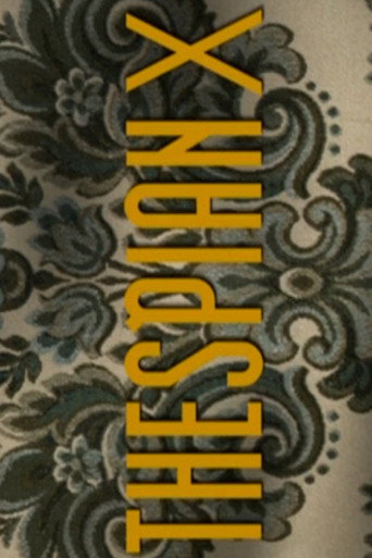 Thespian X movie poster