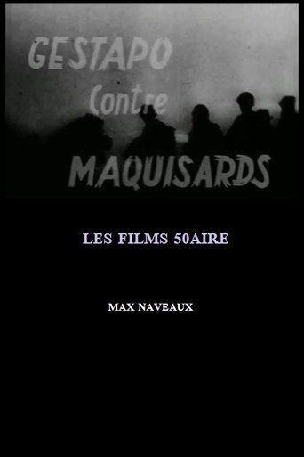 Gestapo contre maquisards movie poster