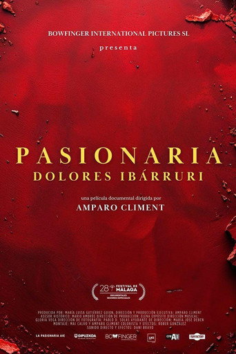 Pasionaria. Dolores Ibárruri movie poster