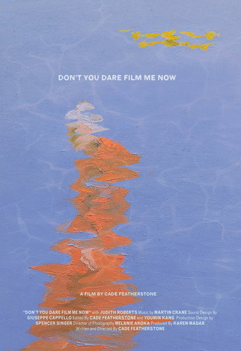 Don't You Dare Film Me Now movie poster