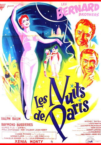 Nights of Paris movie poster