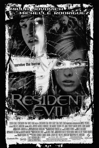 Scoring Resident Evil movie poster