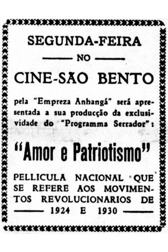 Amor e Patriotismo movie poster
