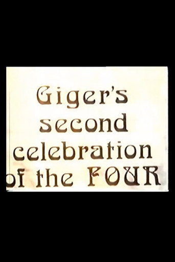 Giger's Second Celebration of the Four movie poster