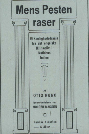 Mens Pesten raser movie poster