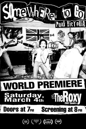Somewhere To Go: Punk Victoria movie poster