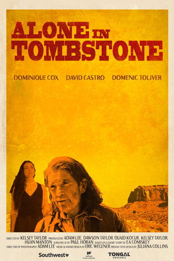 Alone in Tombstone movie poster