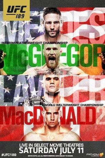 UFC 189: Mendes vs. McGregor movie poster