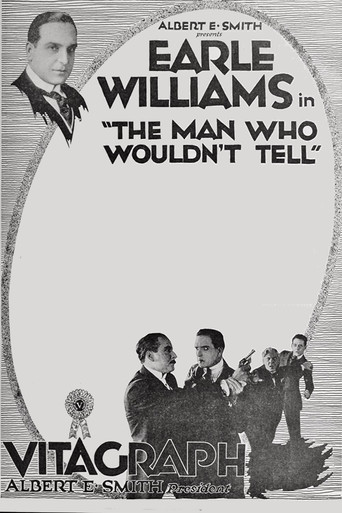 The Man Who Wouldn't Tell movie poster
