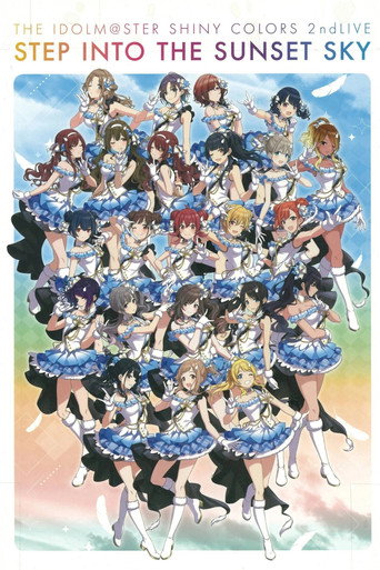 THE IDOLM@STER SHINY COLORS 2ndLIVE STEP INTO THE SUNSET SKY movie poster