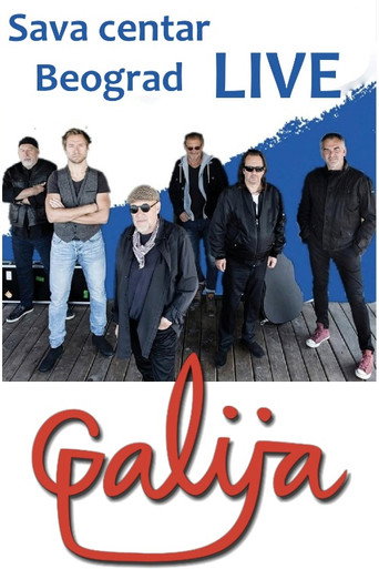 Galija - Concert at Sava Center, Belgrade 2011 movie poster