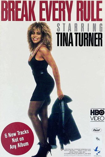 Tina Turner: Break Every Rule movie poster