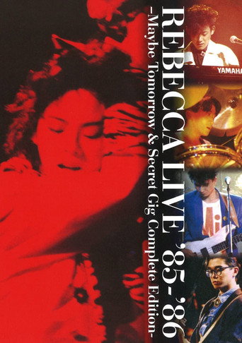 REBECCA LIVE '85 -MAYBE TOMORROW movie poster
