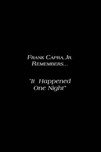 Frank Capra Jr. Remembers: 'It Happened One Night' movie poster