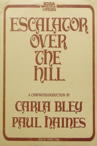 Escalator Over the Hill movie poster