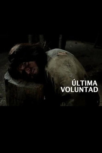 Última voluntad movie poster