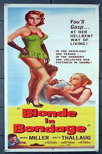 Blonde in Bondage movie poster