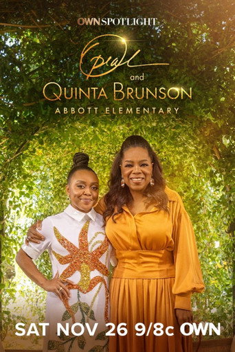 Oprah and Quinta Brunson Abbott Elementary movie poster