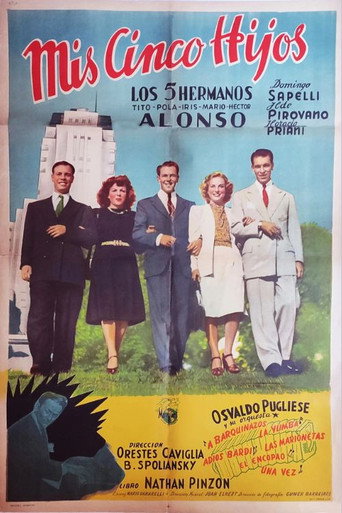 Mis cinco hijos movie poster