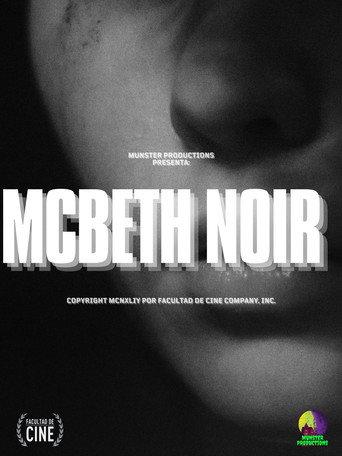 Mcbeth Noir movie poster