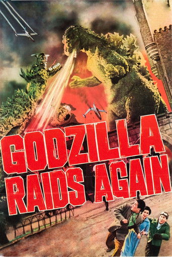 Godzilla Raids Again movie poster