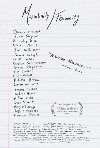Masculinity/Femininity movie poster