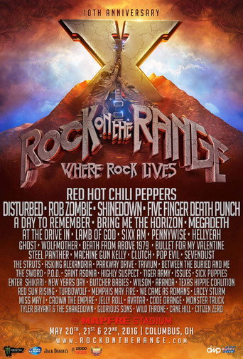 Saint Asonia: Live at Rock on the Range movie poster