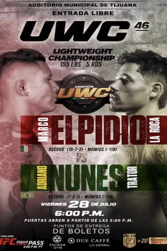UWC 46: Nunes vs. Elpidio movie poster