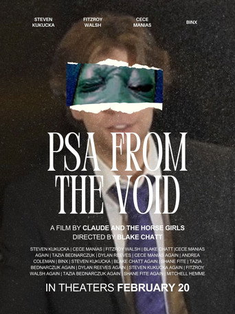 PSA FROM THE VOID movie poster