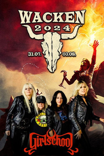 Girlschool - Live at Wacken Open Air 2024 movie poster