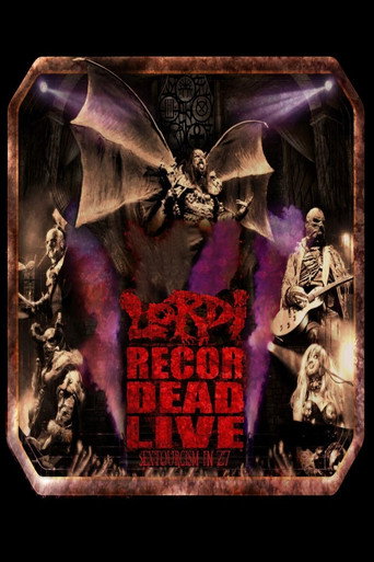 Lordi ‎- Recordead Live - Sextourcism In Z7 movie poster