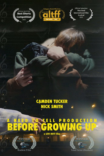 Before Growing Up movie poster