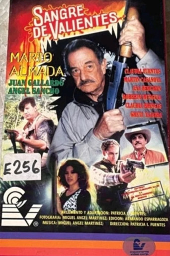 Sangre de valientes movie poster