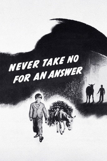 Never Take No for an Answer movie poster