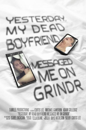Yesterday, My Dead Boyfriend Messaged Me on Grindr movie poster