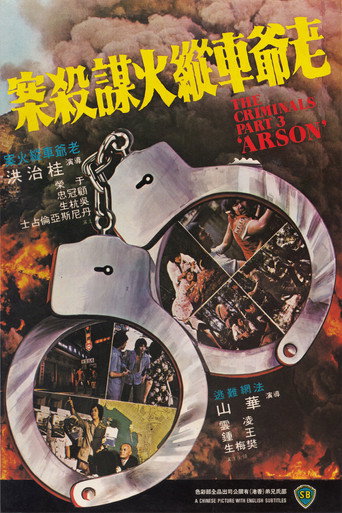 The Criminals, Part 3: Arson movie poster