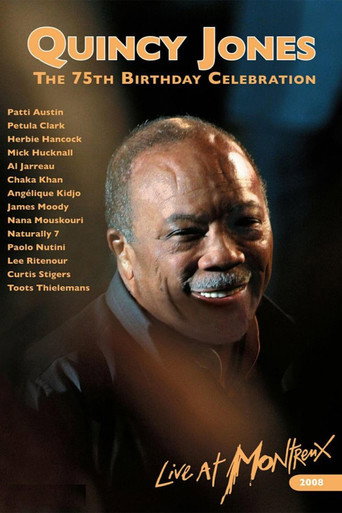 Quincy Jones : 75th Birthday Celebration Live at Montreux movie poster